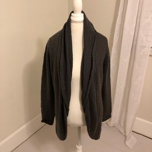 Nine West Charcoal Grey Cardigan Sweater